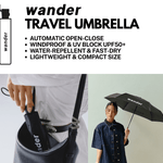 Wander Automatic Travel Umbrella - Wander Global